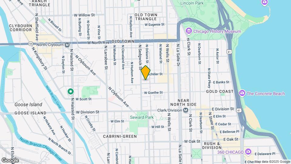 330 W Evergreen Ave Map and Location Details