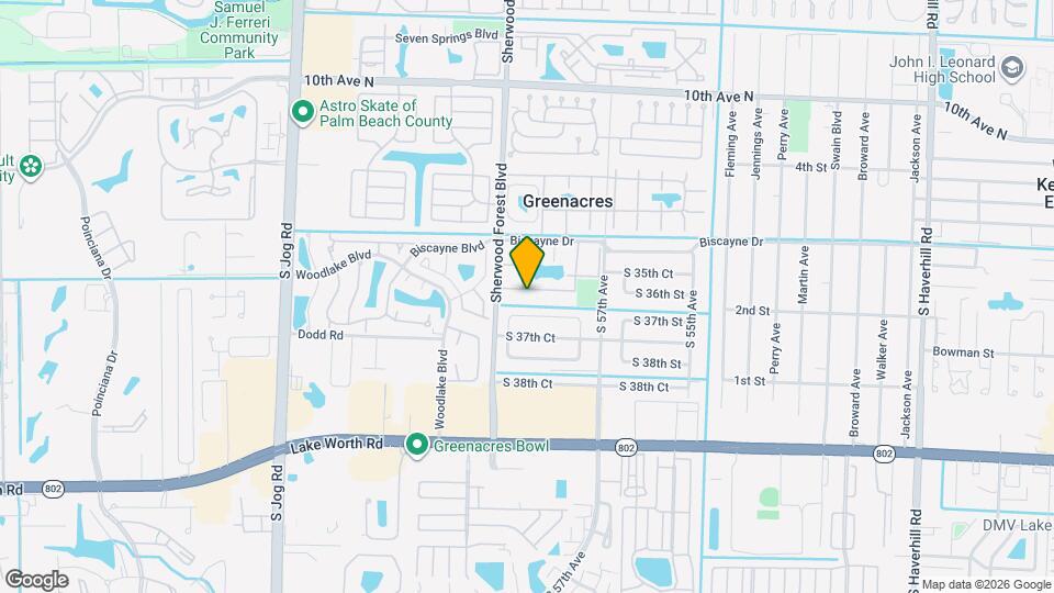 5930 Whispering Pine Way Map and Location Details