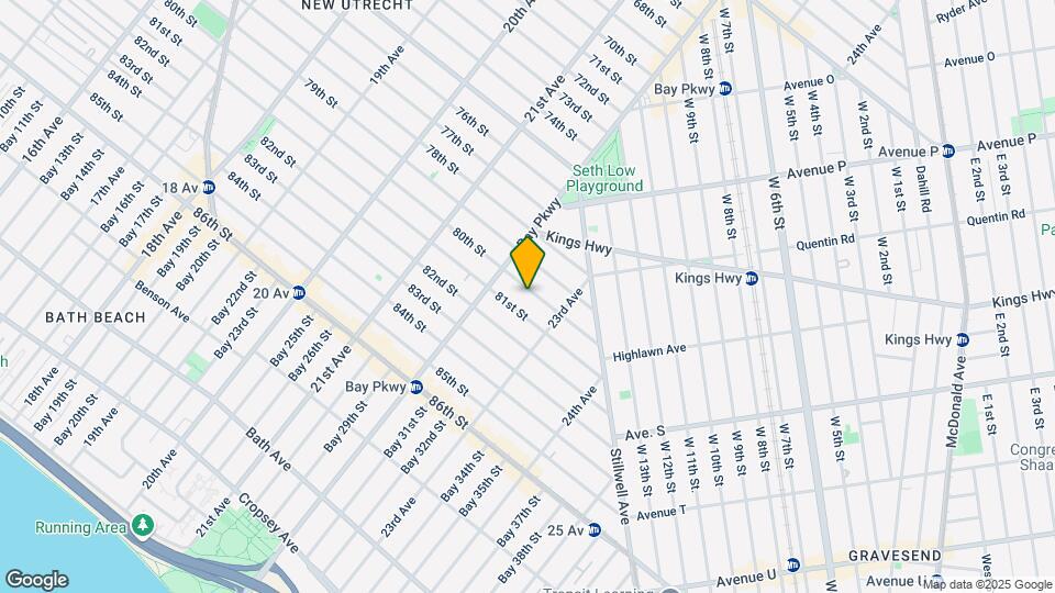 2244 80th St Map and Location Details
