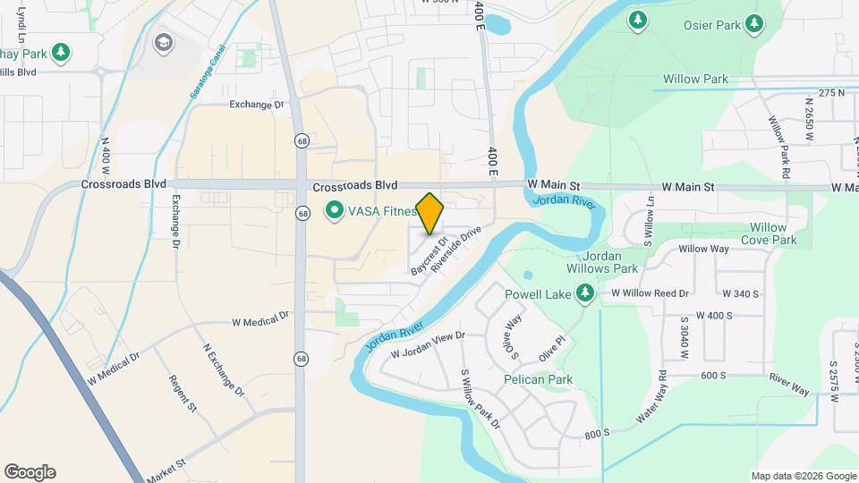 1284 Willowbrook Ln Map and Location Details