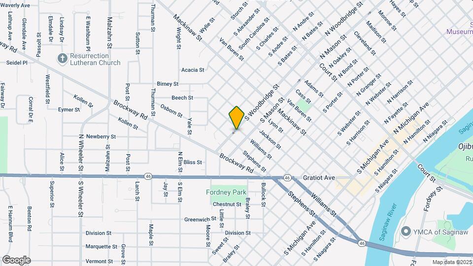 806 S Woodbridge St Map and Location Details