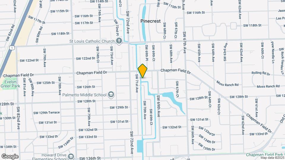 7000 SW 125th St Map and Location Details