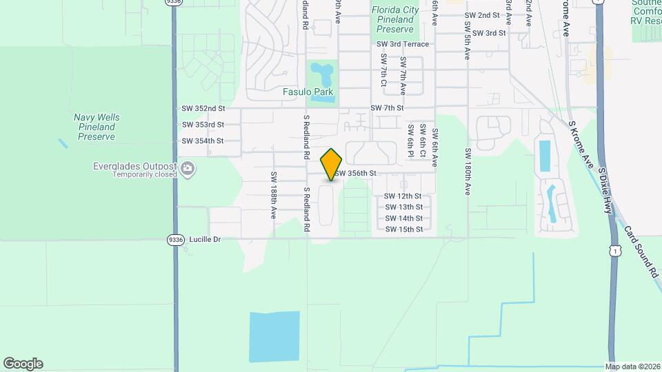 17928 SW 357th St Map and Location Details