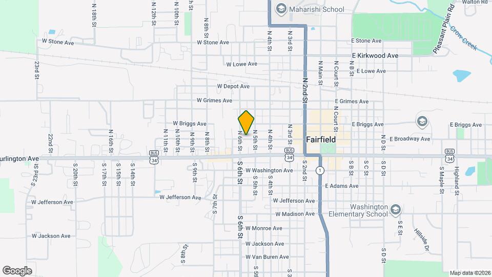 505 1/2 W Broadway Ave Map and Location Details