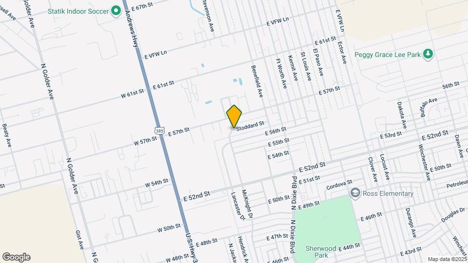 5608 McKnight Dr Map and Location Details