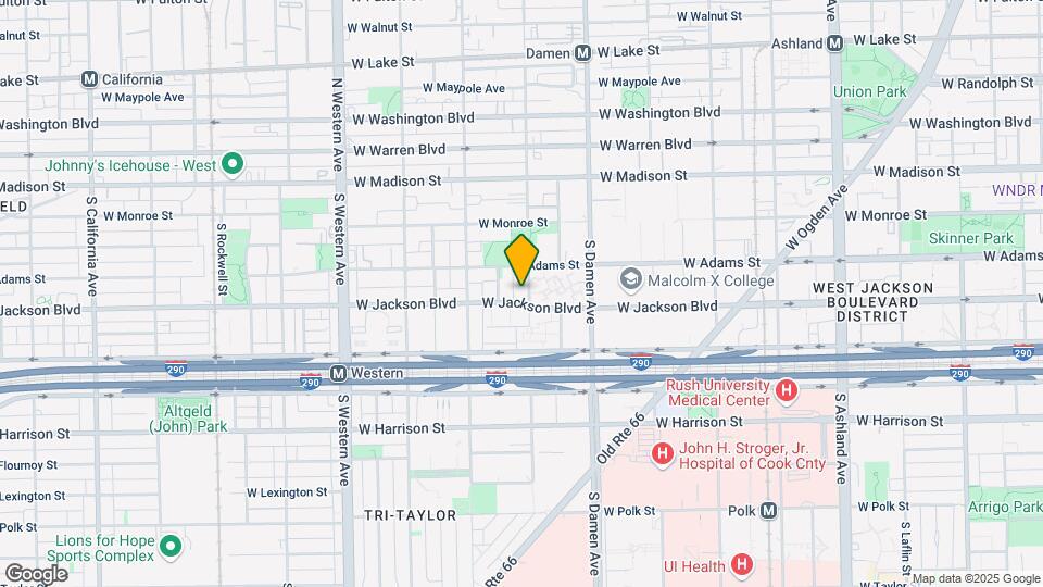 226 S Hoyne Ave Map and Location Details