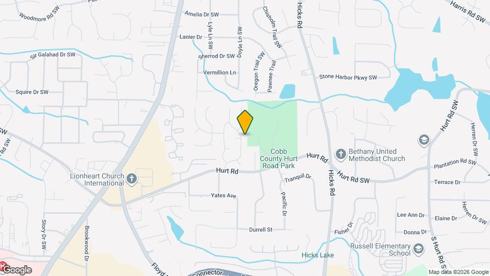 3587 Dyer Parke Ln SW Mapa y Detalles de la Ubicación