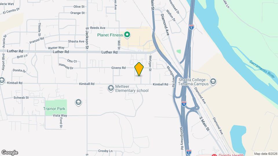 1400 Howard Ct Map and Location Details