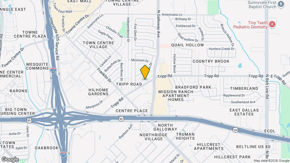 1007 Creighton Ct, Unit 5235 Kester Ave. #213 Map and Location Details