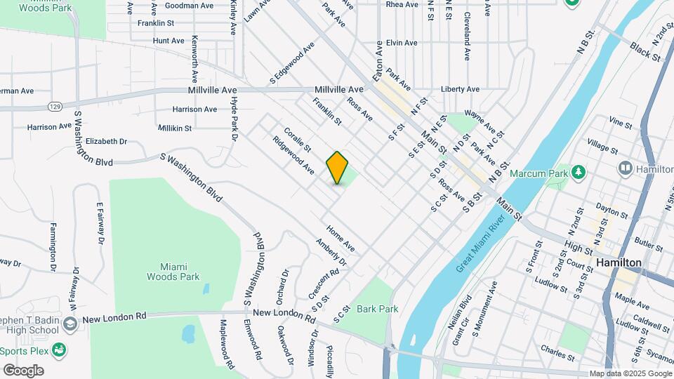 506 Ridgewood Ave, Unit #2 Map and Location Details