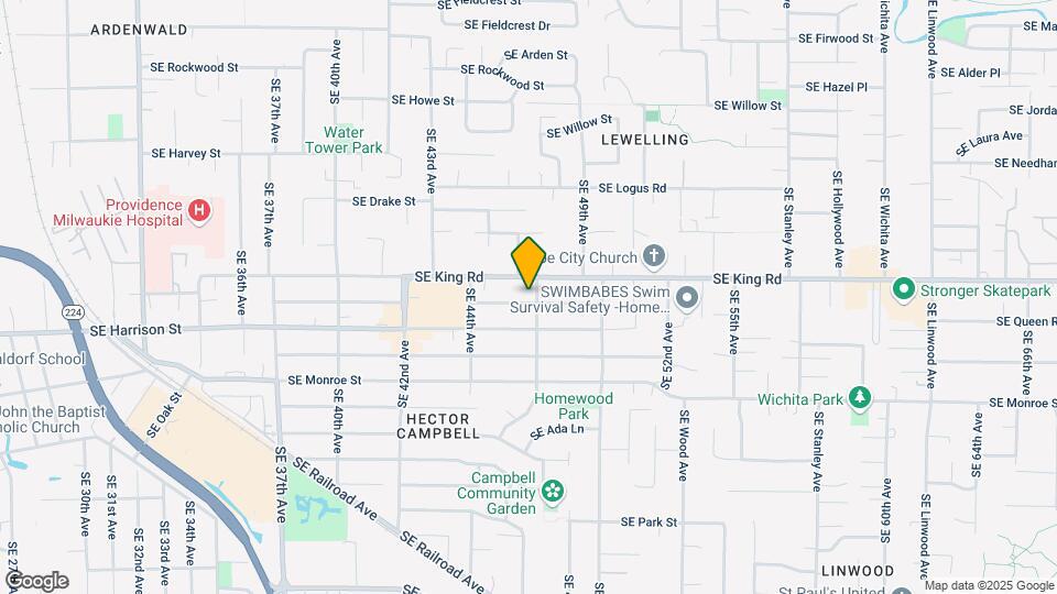 10463 SE 47th Ave-Unit -2 Map and Location Details