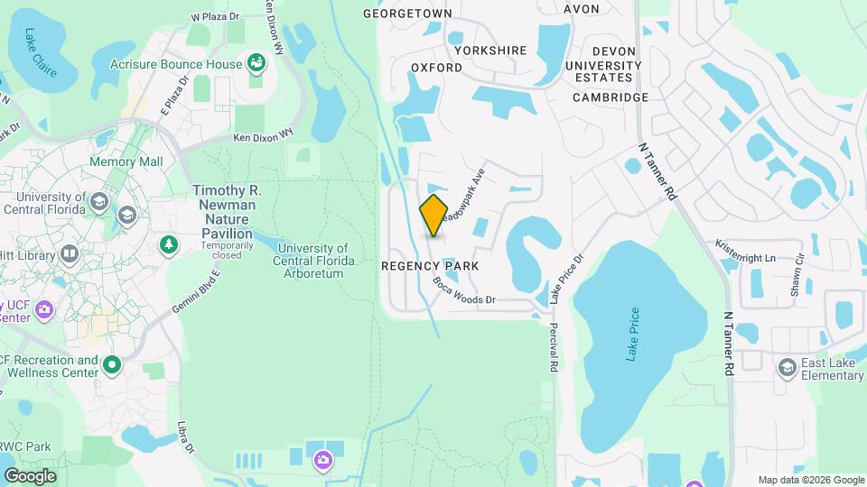 4205 Boca Woods Dr Map and Location Details