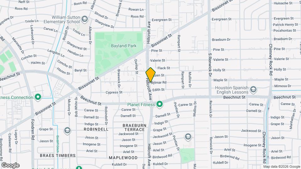 5675 Sylmar Rd Map and Location Details