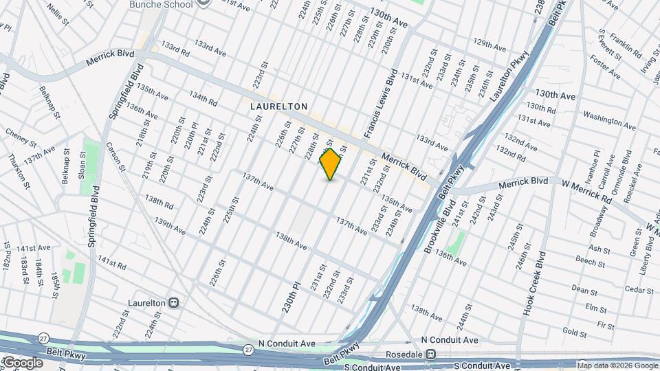 13517 230th St, Unit A Mapa y Detalles de la Ubicación