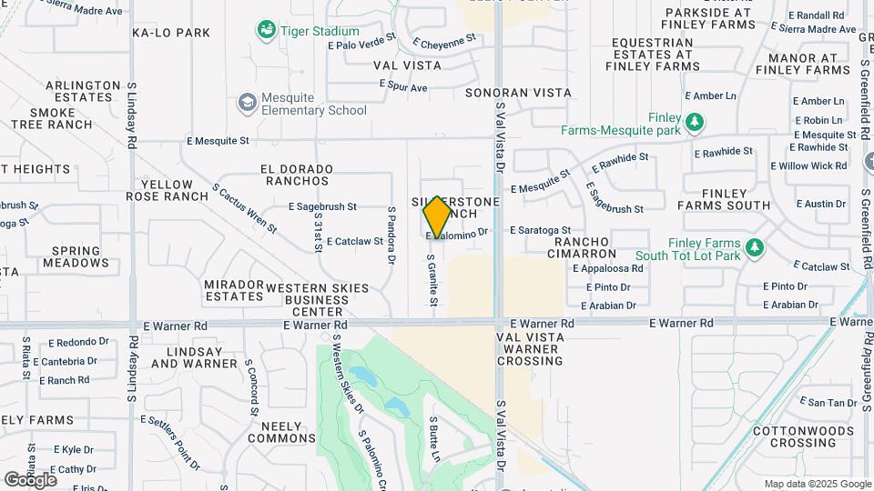 630 S Boulder Ct Map and Location Details