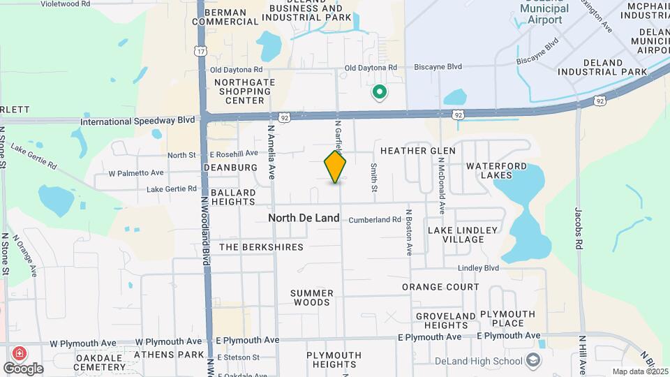 1404 N Garfield Ave Map and Location Details