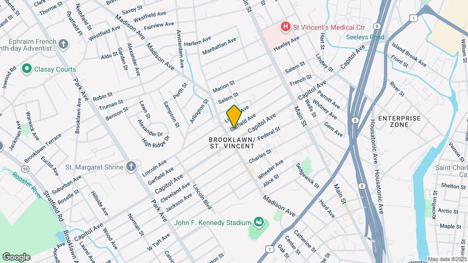 315 Garfield Ave Map and Location Details