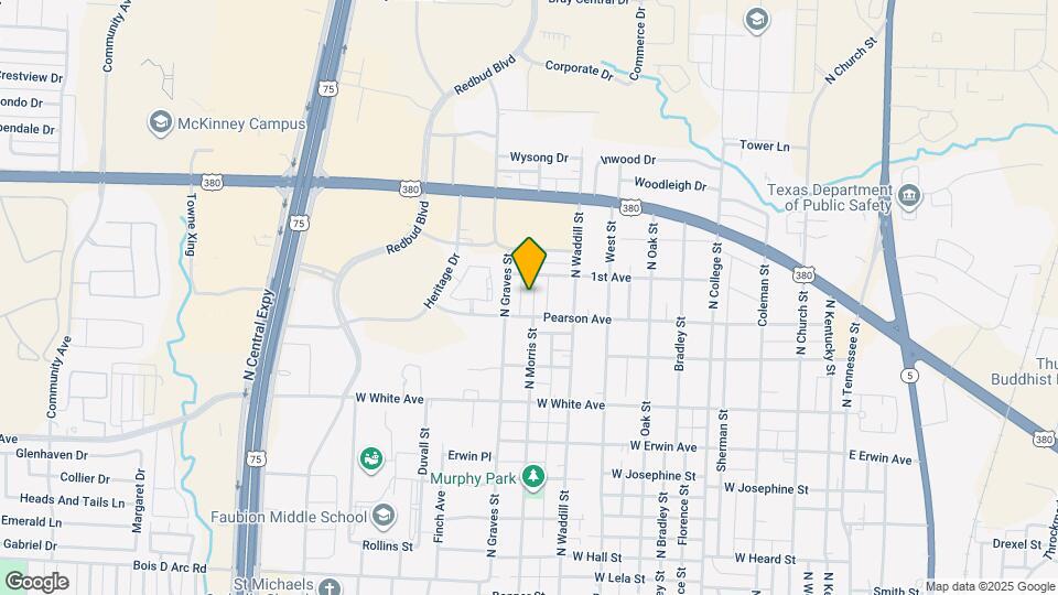 1610 N Nelson St Map and Location Details