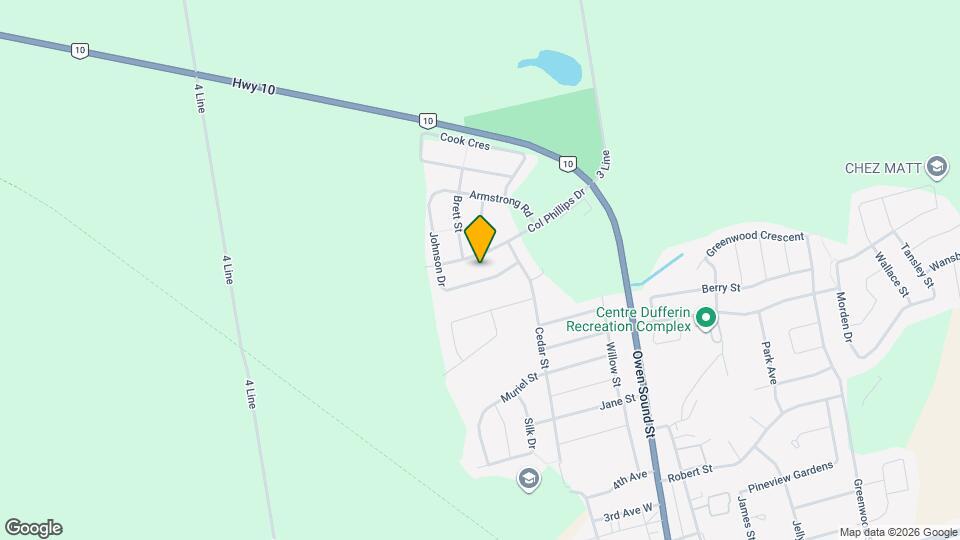 124 Johnson Dr Map and Location Details