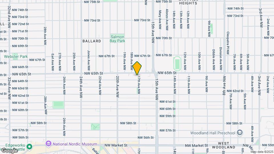 6407 17th Ave NW Map and Location Details