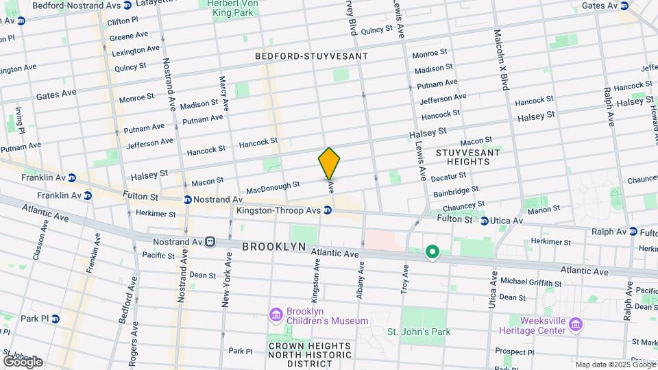 144 Macdonough St Map and Location Details