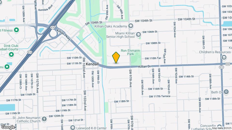 9818 SW 111th Terrace Map and Location Details
