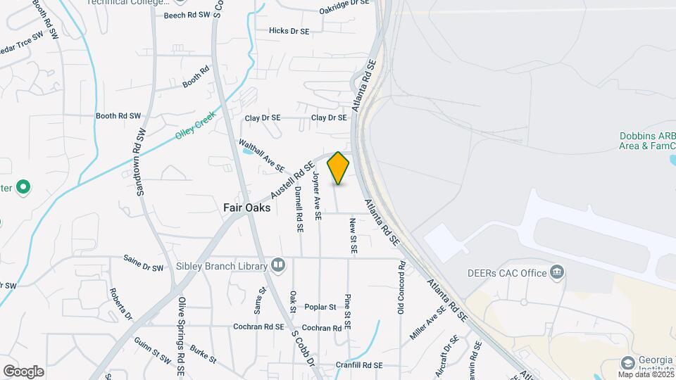 1331-1340 Fair Oaks Ave SE Map and Location Details