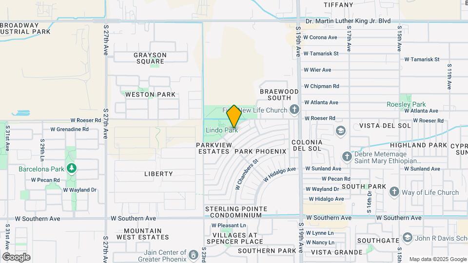 2143 W Roeser Rd Map and Location Details