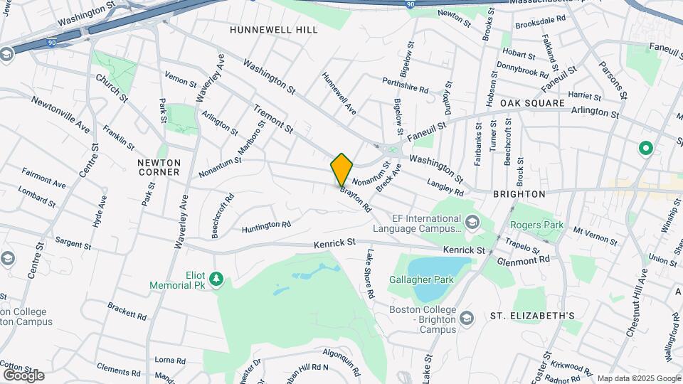 100 Brayton Rd, Unit 1 Map and Location Details