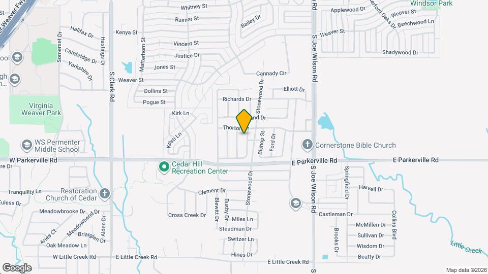 717 Rockett Ln Mapa y Detalles de la Ubicación