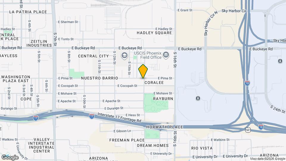 1502 S 14th St, Unit Unit 2 Map and Location Details