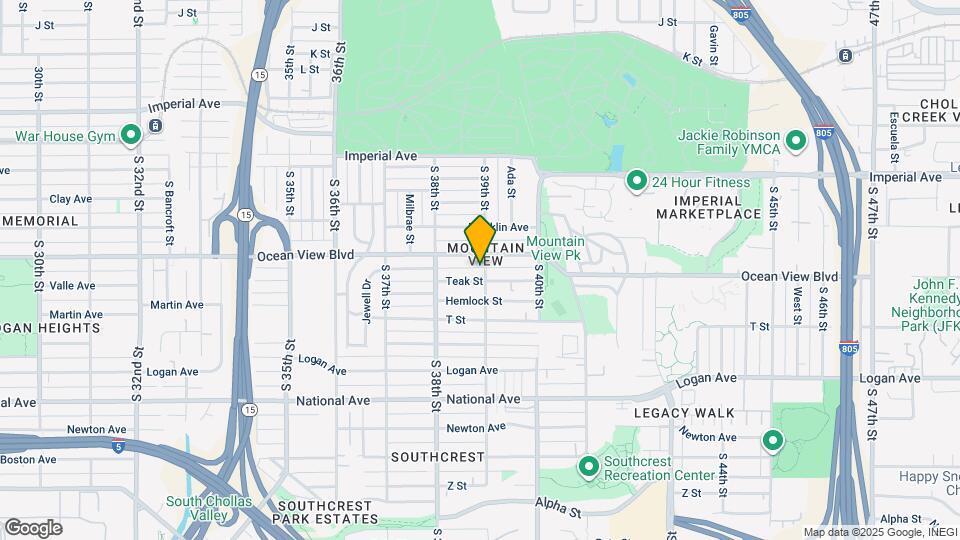 532 S 39th St Map and Location Details