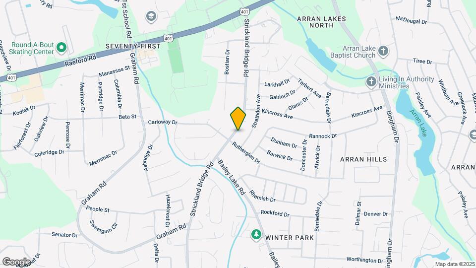 1113 Strickland Bridge Rd Map and Location Details