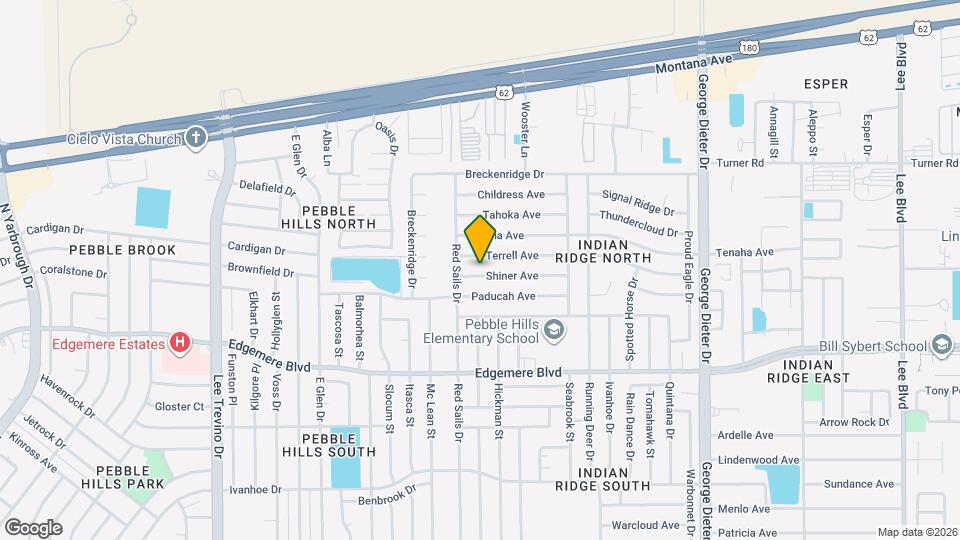 11117 Shiner Ave Map and Location Details