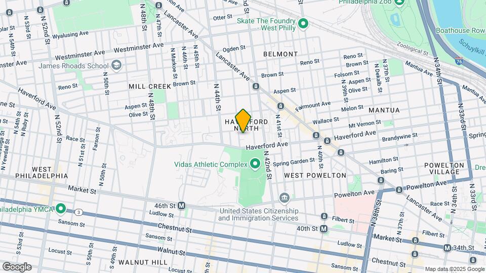 609 N 43rd St Mapa y Detalles de la Ubicación