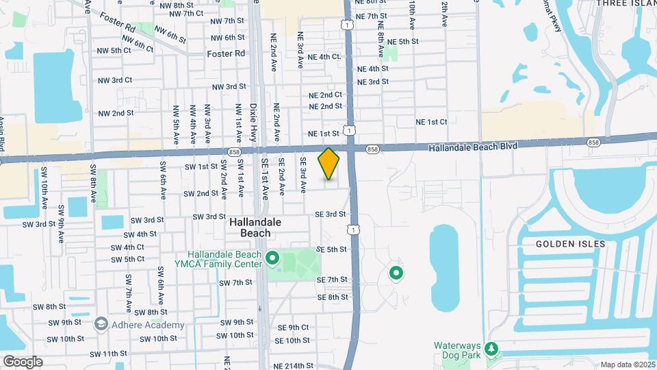 133 SE 4th Ave Map and Location Details