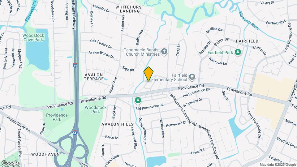 5629 Gates Landing Rd Map and Location Details
