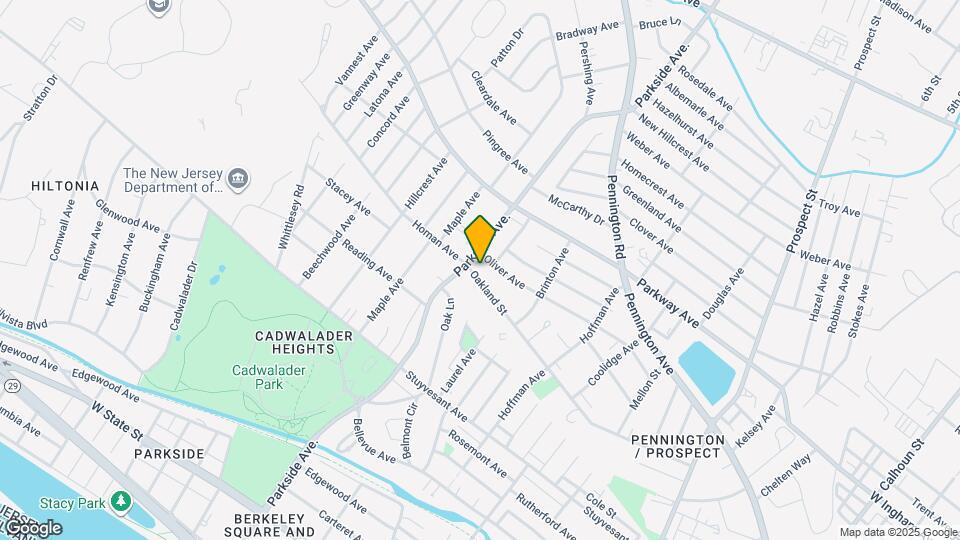 364 Oakland St Map and Location Details