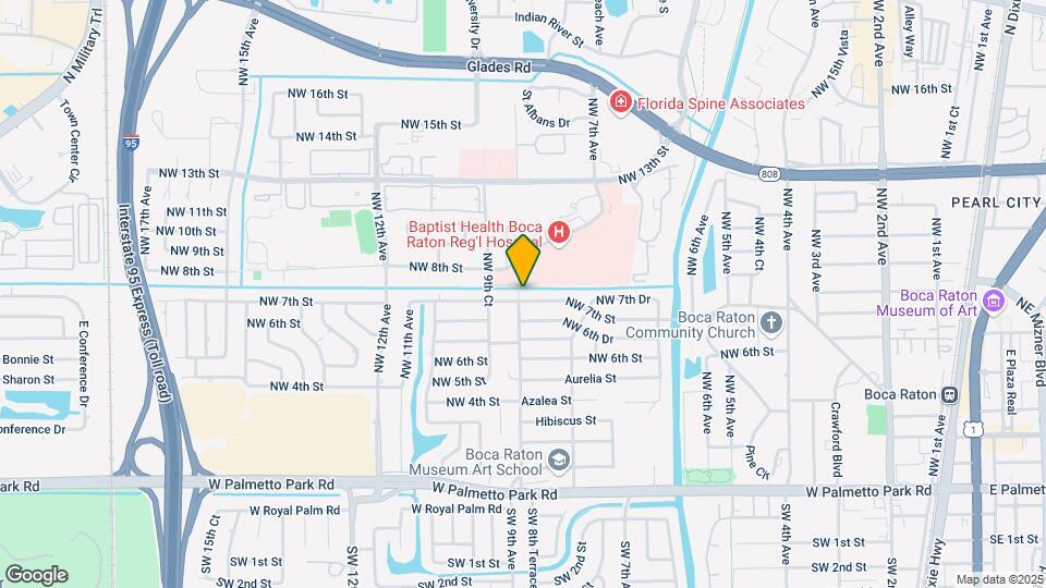 899 NW 7th St Map and Location Details