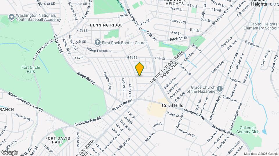 4609 Hillside Rd SE Mapa y Detalles de la Ubicación