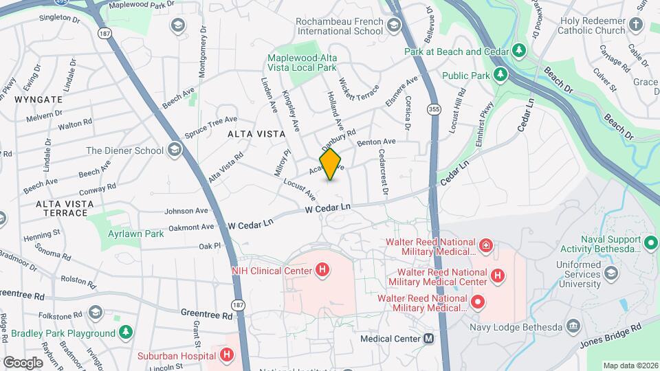 5310 Danbury Rd Map and Location Details