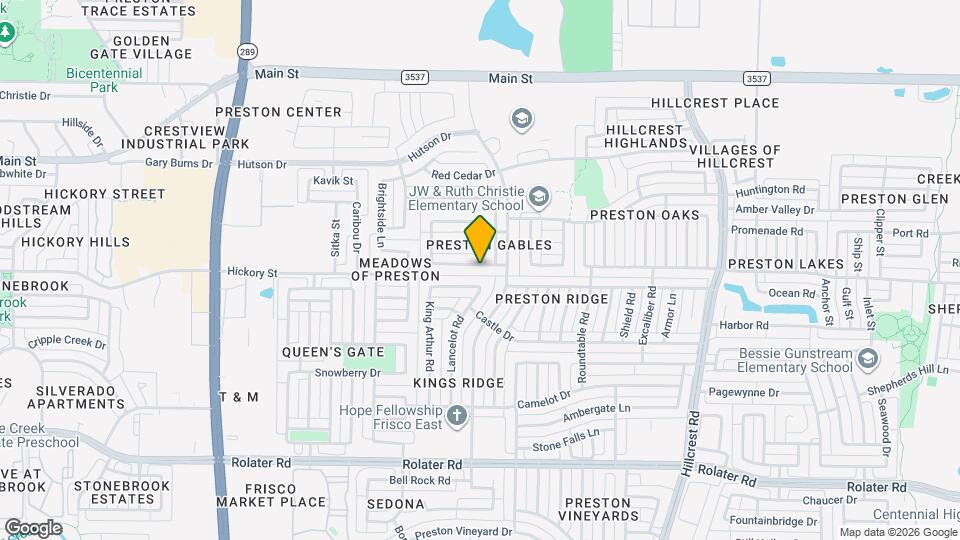 10079 Cambridge Dr Map and Location Details