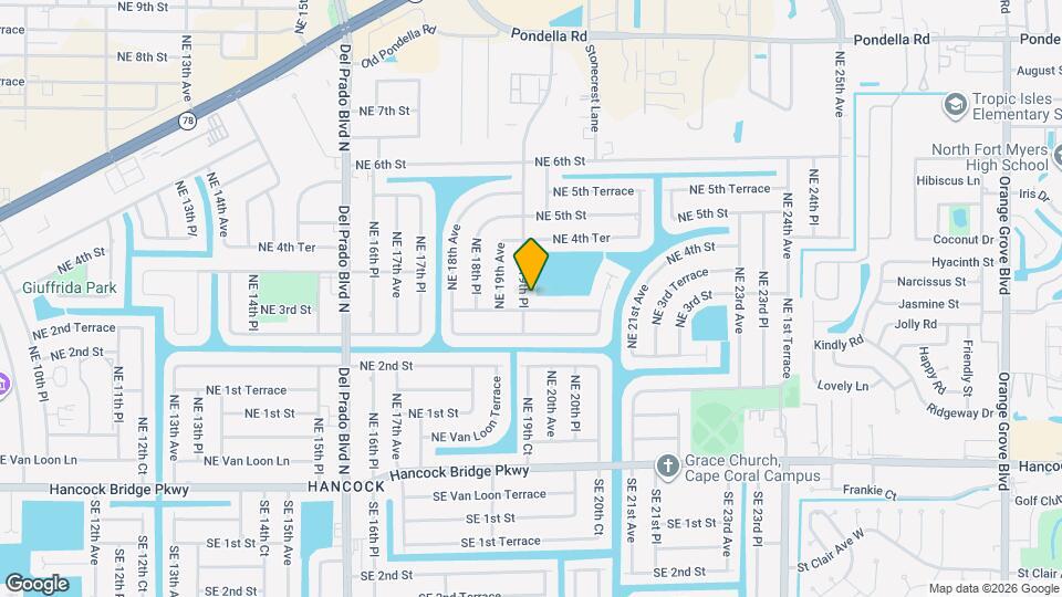 305 NE 19th Pl Map and Location Details