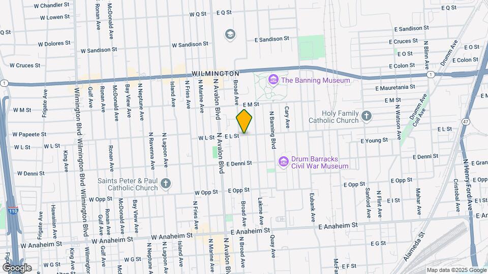 1162 Broad Ave Map and Location Details