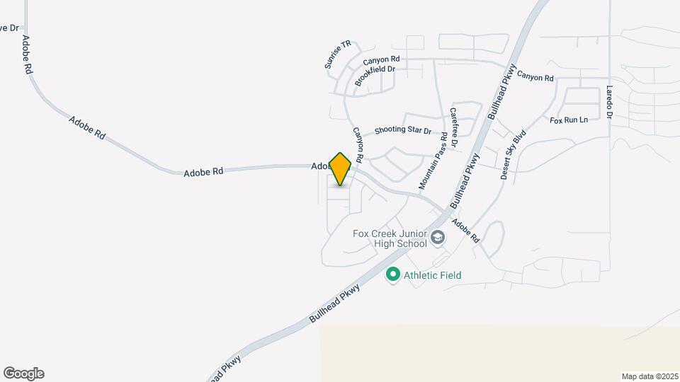 2350 Adobe Rd Map and Location Details