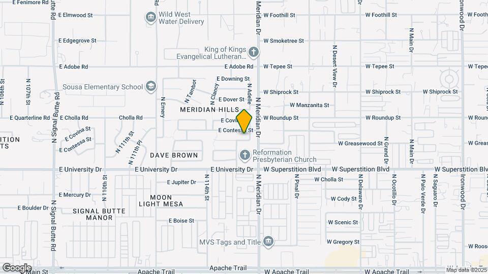 11538 E Camino St Map and Location Details