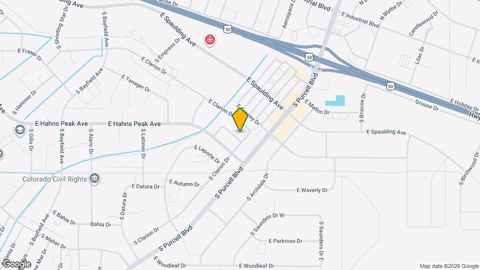 753 E Springmont Dr Map and Location Details