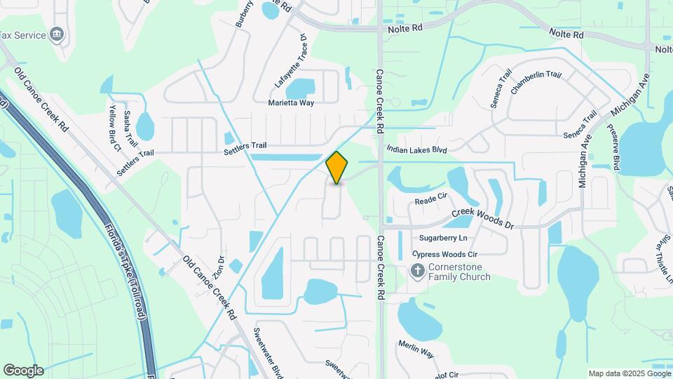 4620 Cypress Landing Ln Map and Location Details