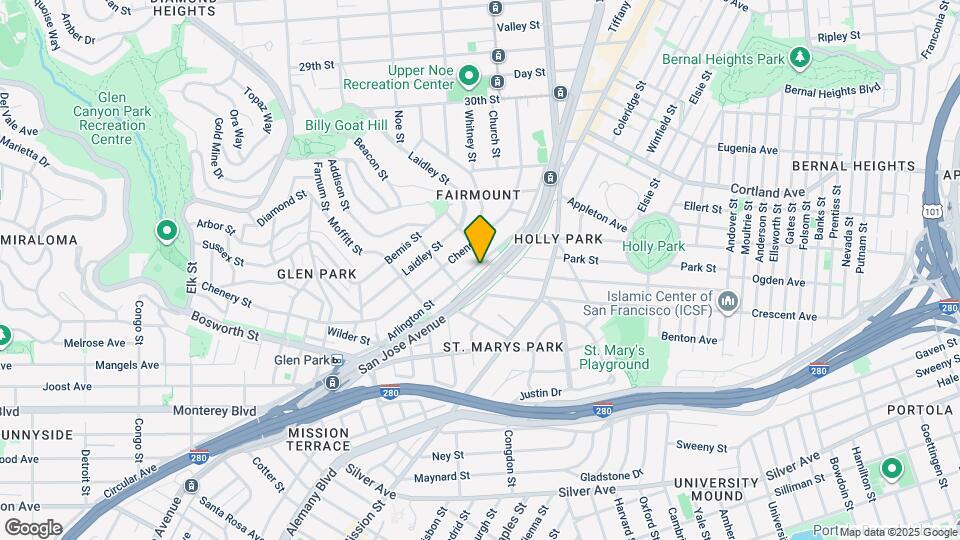 327 Arlington St Map and Location Details