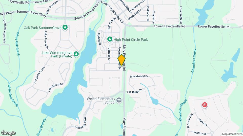 304 Freeman Forest Dr Map and Location Details